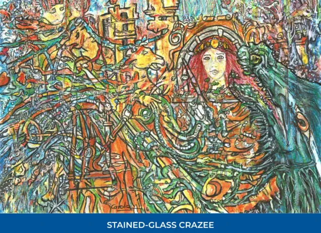 Carole Claude T - Staind-Glass Crazee